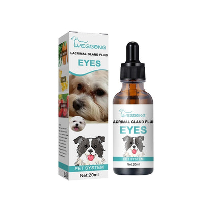 ⏳LAST DAY SALE ONLY ￡6.99!!🐱🐶Pet Eye Cleaner & Drops – Gentle pH‑balanced formula, safe for dogs & cats. Soothes redness, removes tear stains & daily dirt. No peroxide! 🌿💧