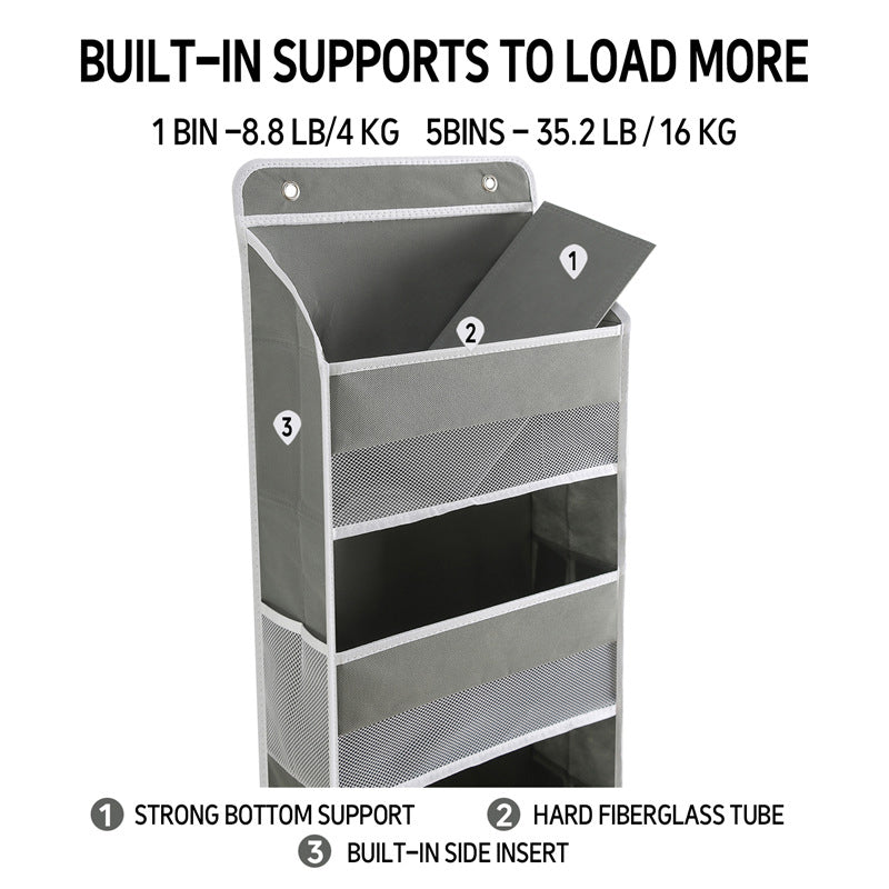 ⏰🔥LIMITED TIME 49% OFF! 💖5-Tier Large-Capacity Hanging Organizer