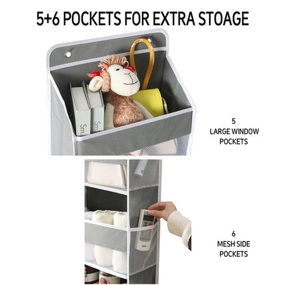 ⏰🔥LIMITED TIME 49% OFF! 💖5-Tier Large-Capacity Hanging Organizer