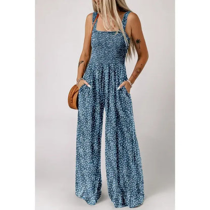 🏝️2026 HOT SALE 50% OFF🏖️Women’s Casual Print Sleeveless Loose Overalls Jumpsuits